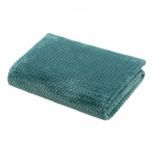 82391616 Плед «Велсофт», 150x200 см, полиэстер, цвет бирюзовый