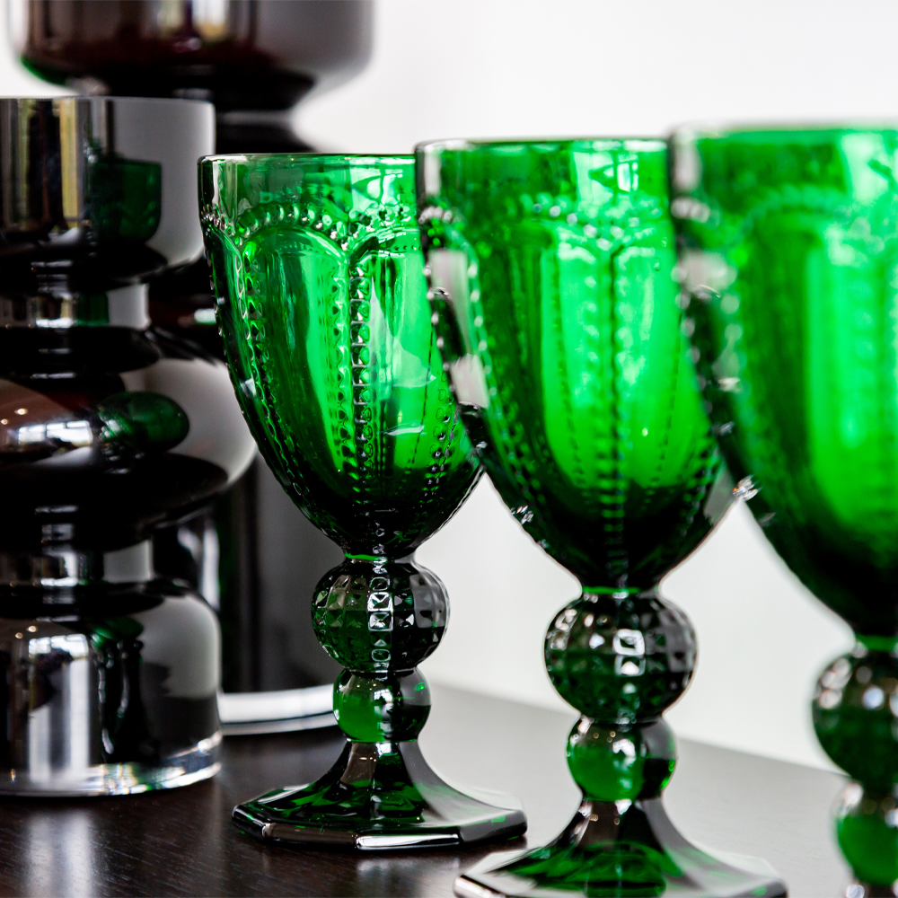 21091712 Комплект бокалов «Меркури» (6 штук, изумруд) Object Desire Светский прием  - Вид №7