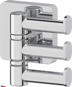 AVA 003 Крючок поворотный тройной ELLUX Avantgarde
