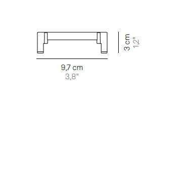 Алюминиевая светодиодная настольная лампа с батарейным питанием In Stock Шафран ARCH-00004679 - Вид №2