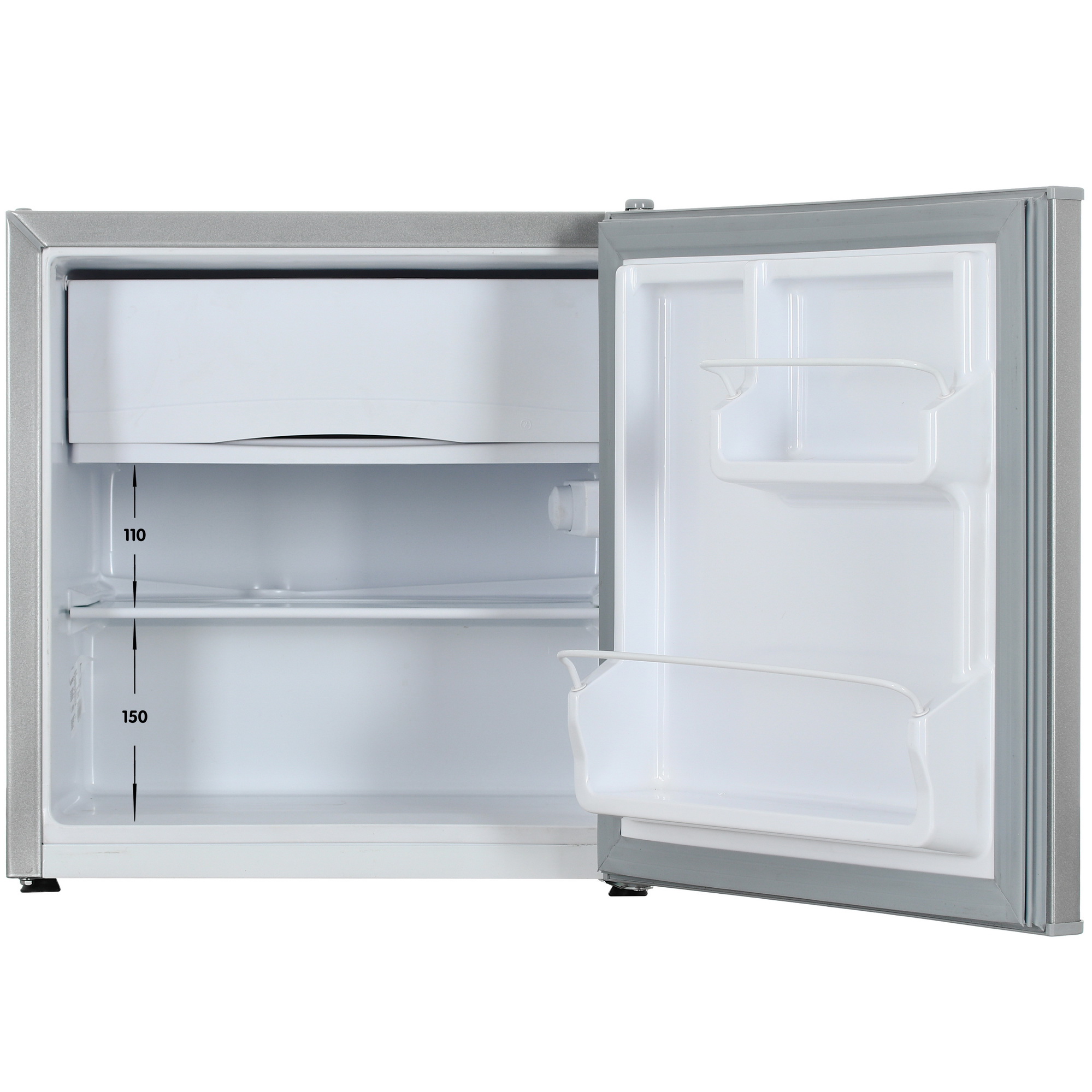 9056375 Холодильник компактный   Nordfrost NR 402 S серебристый STDN-0041409 - Вид №1