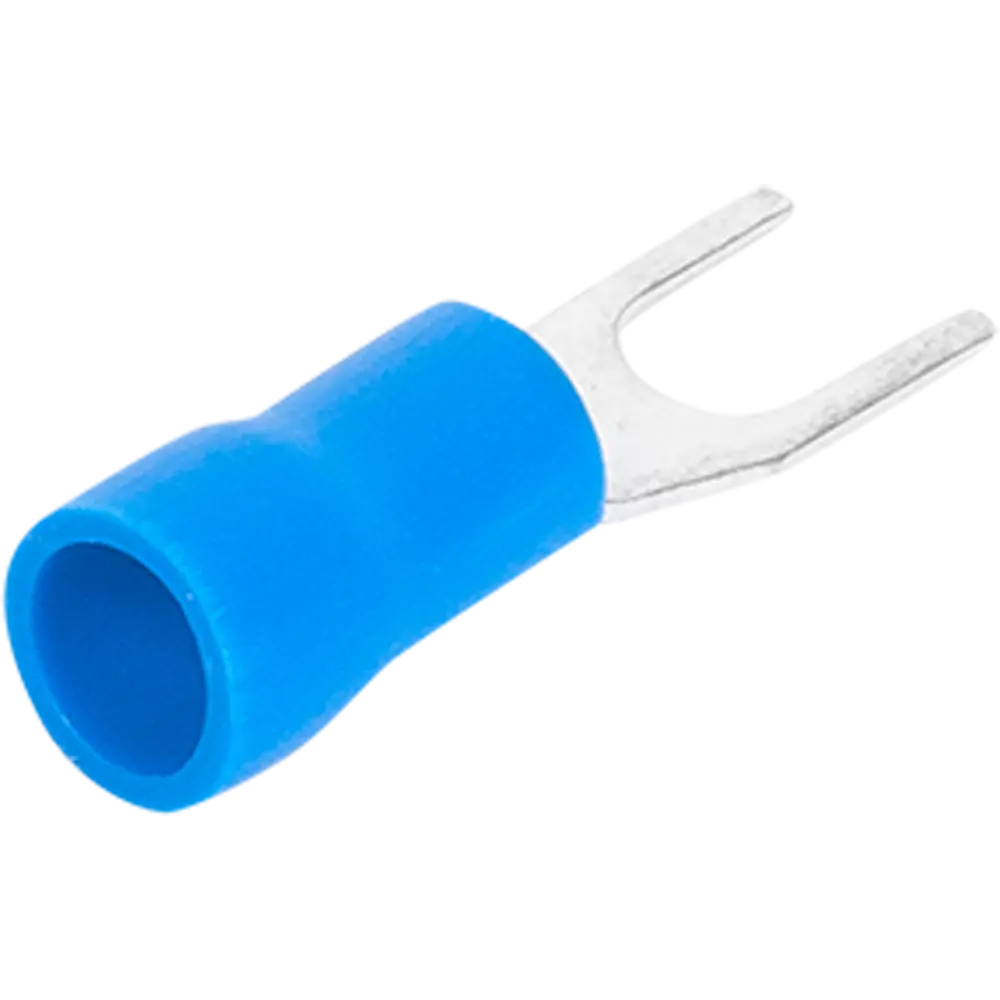 Наконечник вилочный изолированный Duwi 1.5-2.5 мм² синий 82362439 STLM-1115545 - Вид №1