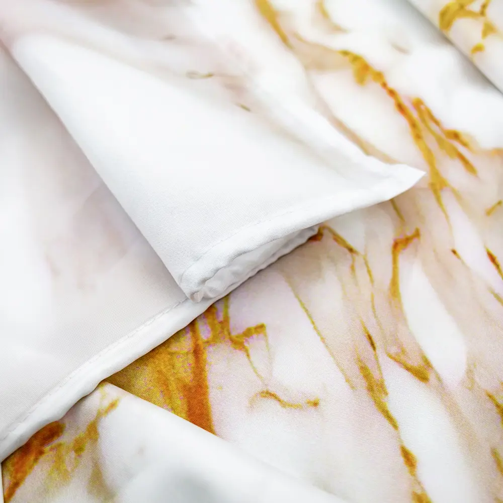 BATH PLUS Штора для ванной White Marble с мраморным узором 180x200 см 89362283 STLM-0977031 - Вид №3