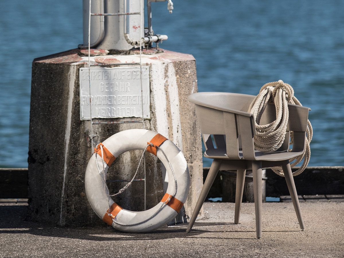 72.00.0541 Кресло Nordlicht старое серое Mbm  - Вид №1