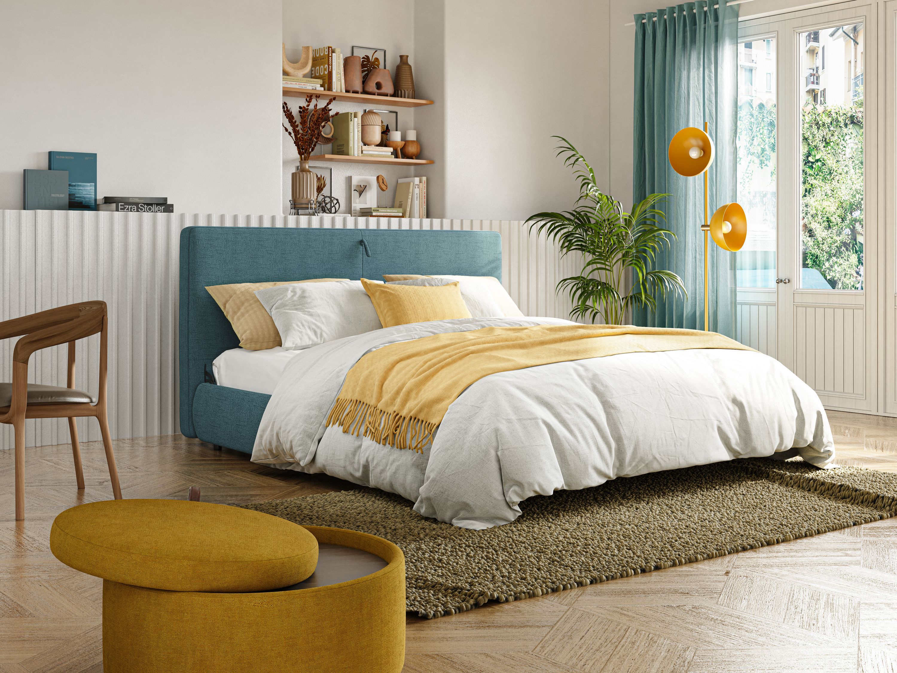 Ткань раскладной диван-кровать Divani.Store GRANSASSO ARCH-00071493 - Вид №1