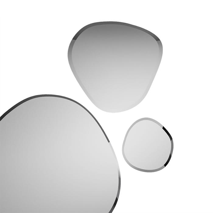 ED-ST41 Edone Круглые зеркала неправильной формы НЕРЕГУЛЯРНЫЙ КРУГЛЫЙ со скошенным периметром 