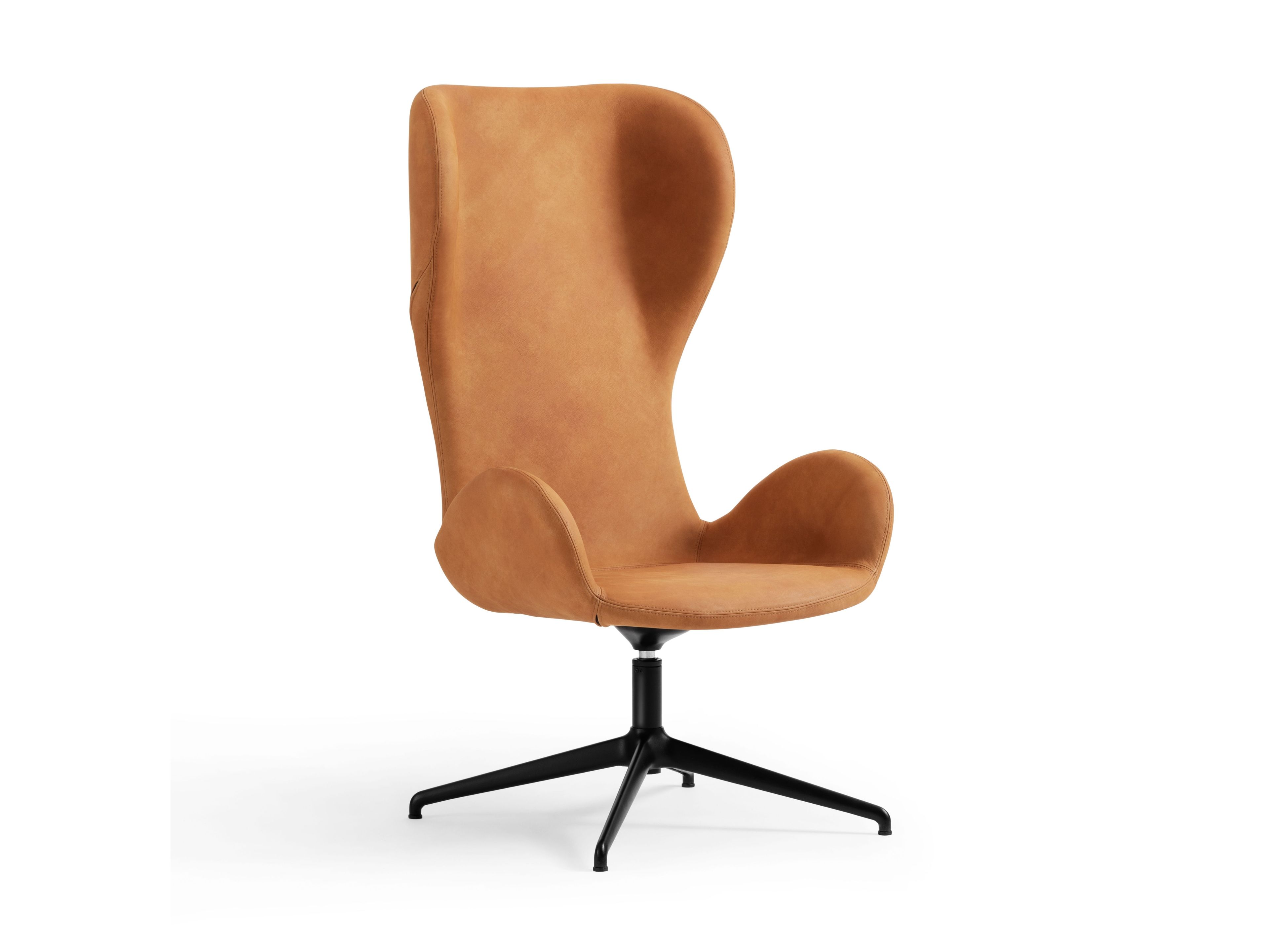 Офисное кресло с высокой спинкой с 4 спицами и подлокотниками Midj Dalia ARCH-00113597