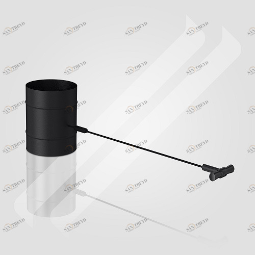 Шибер поворотный для камина MAGMA 115 мм 6238