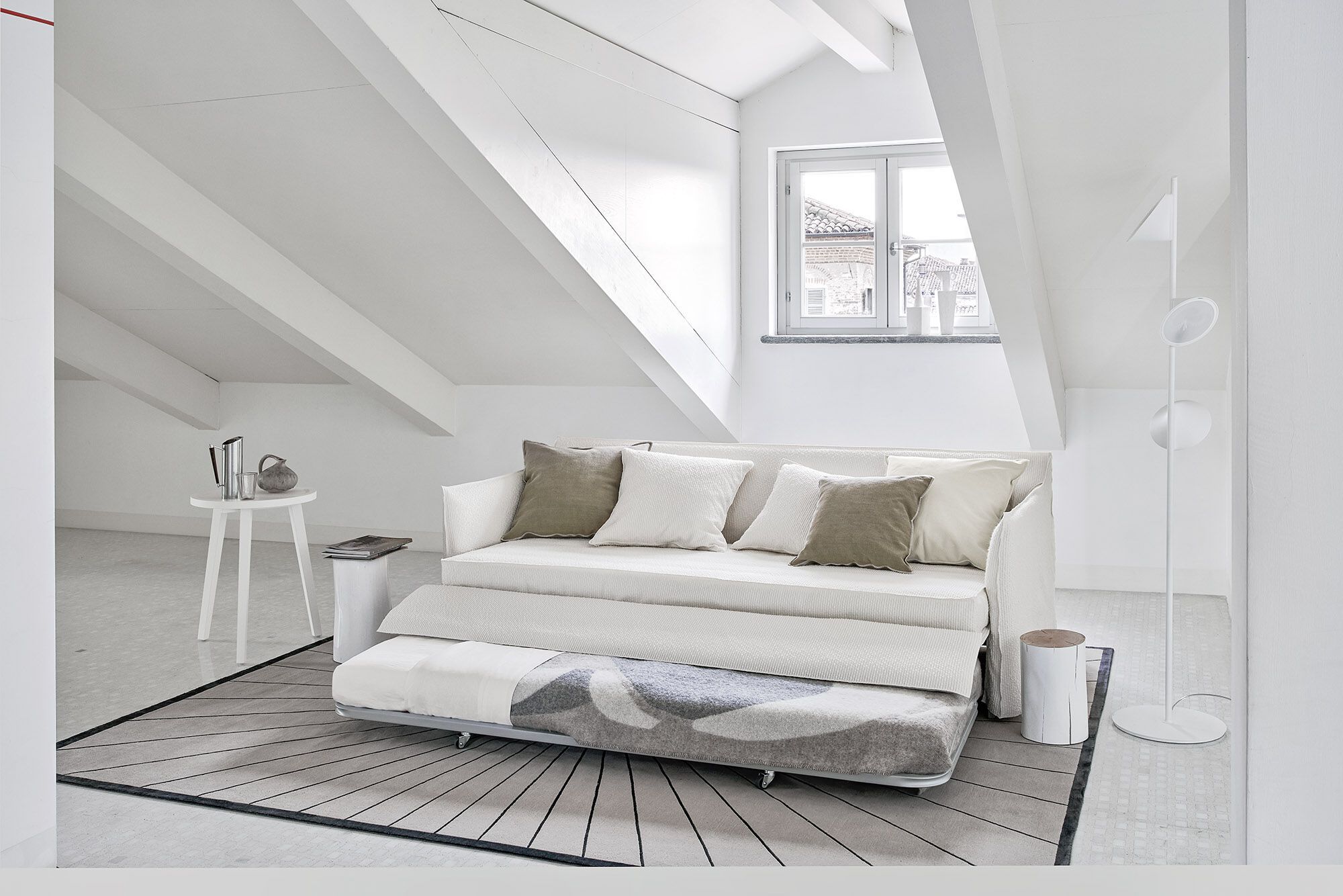 Раскладной диван-кровать из ткани Gervasoni Ghost ARCH-00073596 - Вид №12