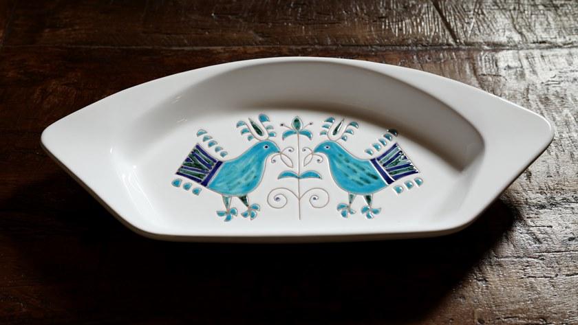 Cerasarda Керамический поднос Le pavoncelle sun-id-1455690 - Вид №1