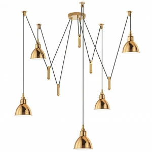 Подвесная люстра Lightstar Acrobata 761058 LIGHTSTAR ДИЗАЙНЕРСКИЕ, ACROBATA 137956 Бронза