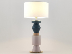 035925 Настольная лампа Ponn золотой металл (абажур не в комплекте) Aromas del Campo Kitta