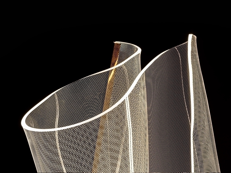 088113 Торшер розовое золото Schuller Velos  - Вид №1