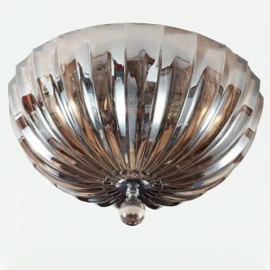 Потолочный светильник стеклянный коньяк Newport 62004/PL NEWPORT ФЛОРИСТИКА 00-3890698 Коричневый