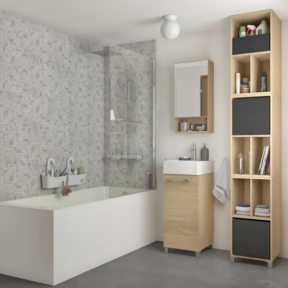 Раковина накладная квадратная Easy 37 см 81882973 STLM-2051053 SENSEA - Вид №9