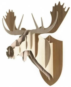 Moustache Декоративный деревянный настенный объект  Bg 08 l