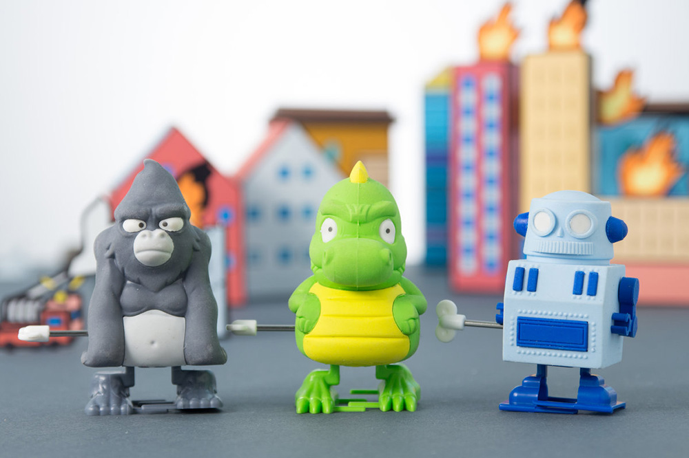 Ластик динозавр резиновый SUCK UK SKERASEWUDIN1 - Вид №5