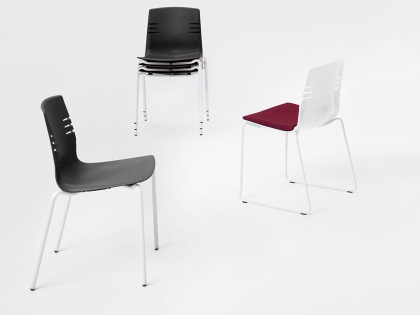 Mara Штабелируемый стул из полипропилена  3000  - Вид №2