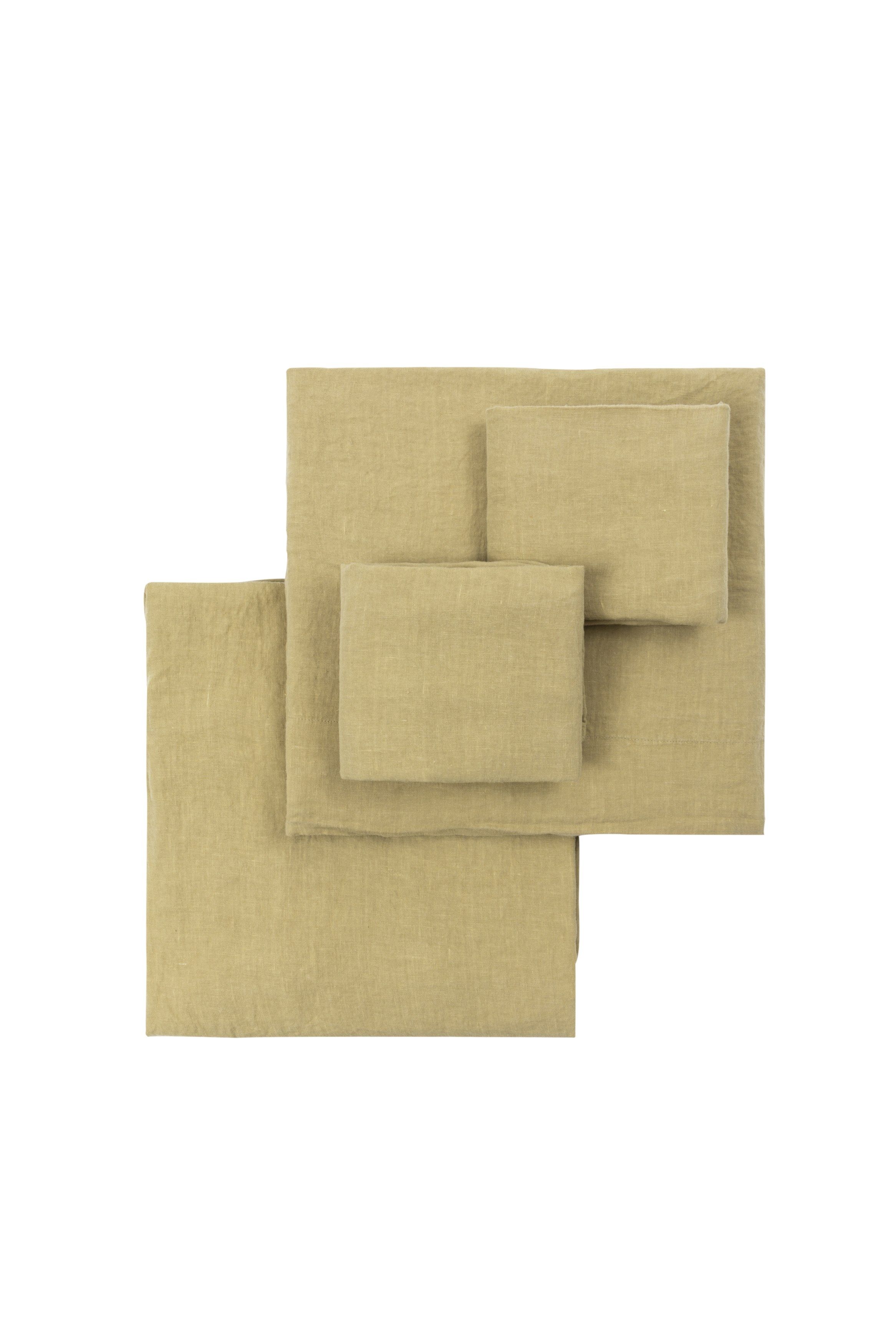 Комбинированная однотонная кровать из льна Lanerossi LIPARI ARCH-00036447 - Вид №30