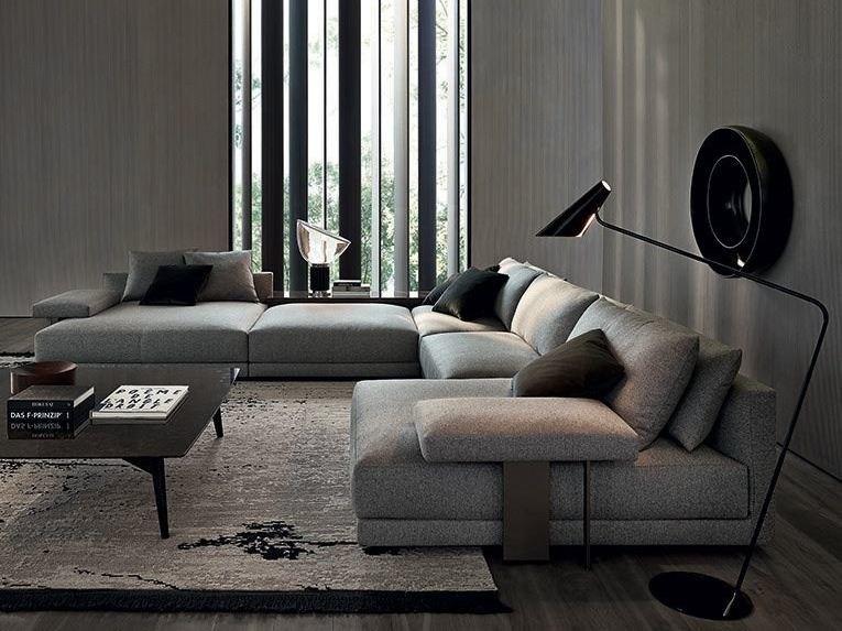 Poliform Модульный угловой диван из ткани Bristol sun-id-1376240 - Вид №9