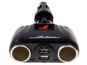 6720884 Разветвитель автоприкуривателя AIRLINE ASP-2TU-08