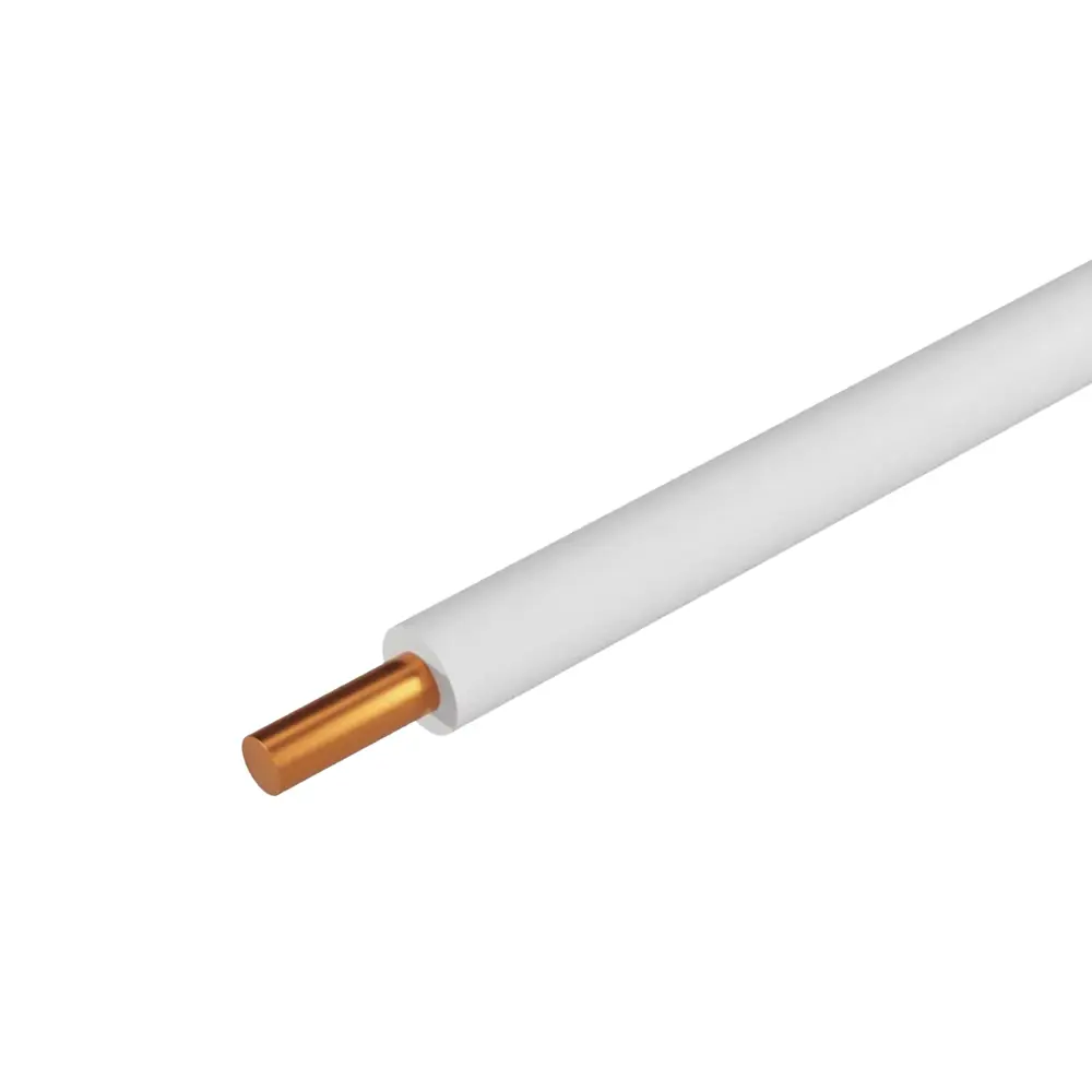 Провод ПуВнг LS 1x4 отрез цвет белый 89436846 STLM-2203509 Santreyd 
