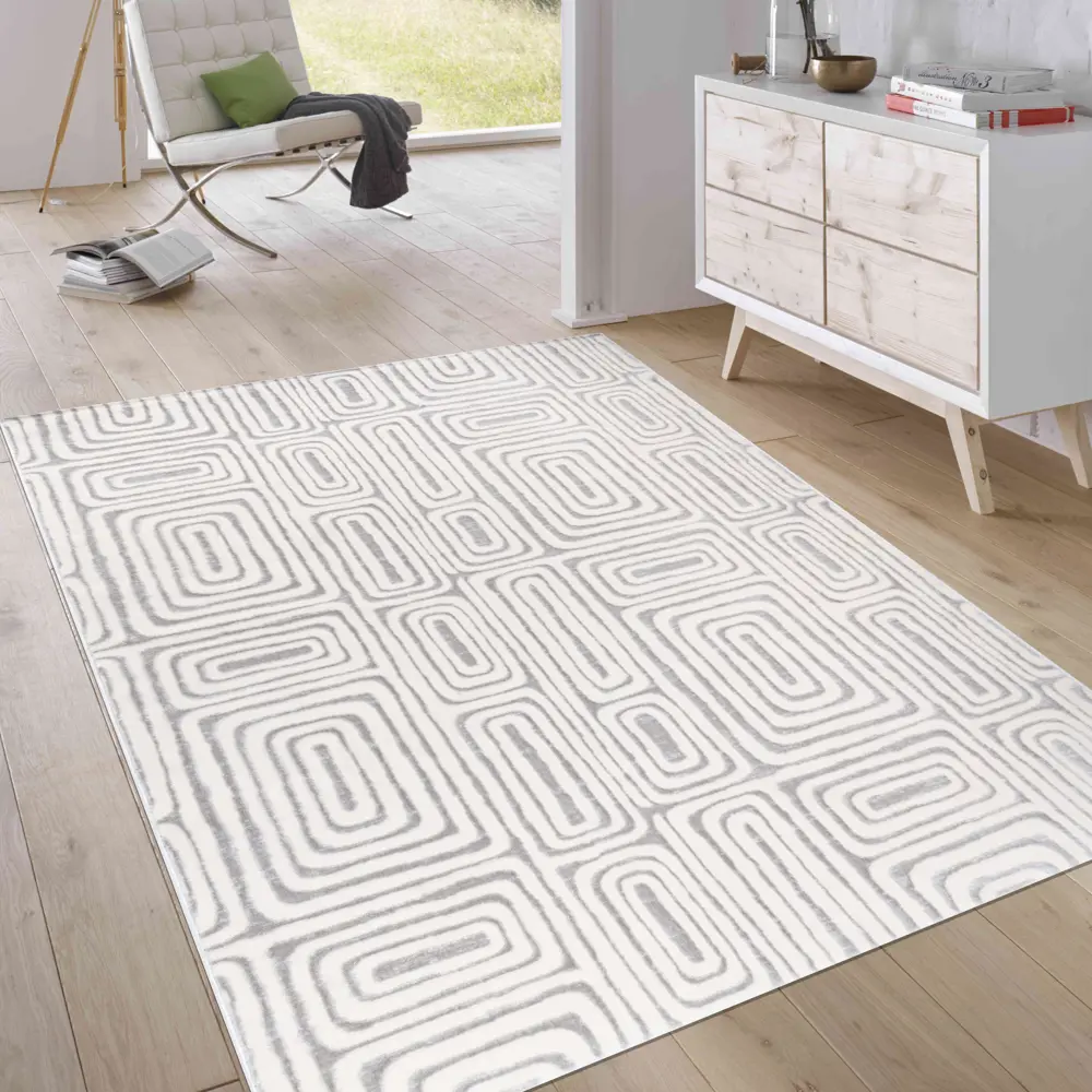 Ковер Kreaforta Breeze бежевый 80x150 см для современного интерьера 89395025 STLM-1577728