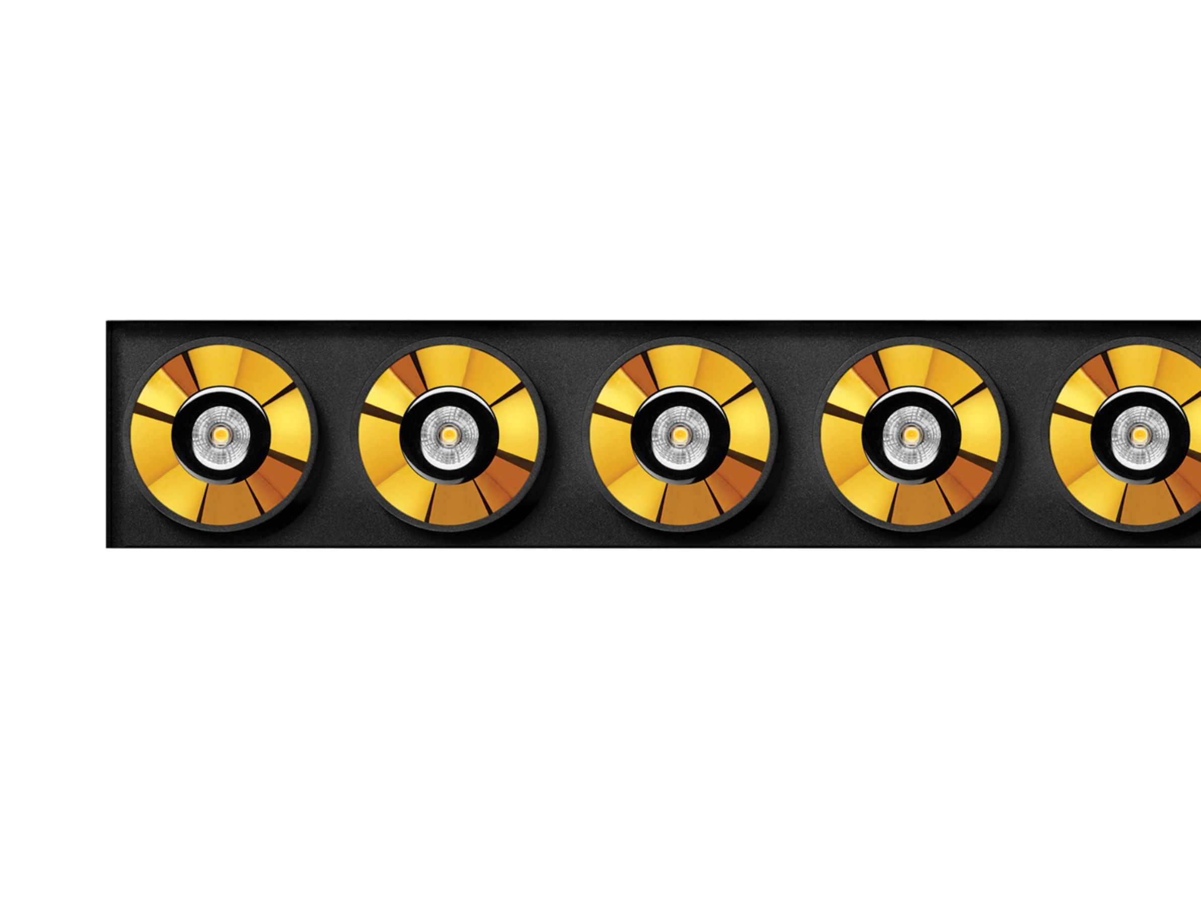 Несколько алюминиевых светодиодных утопленных прожекторов Arkoslight Black Foster ARCH-00068130 - Вид №2