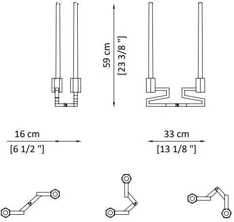 Paolo Castelli Настольная светодиодная лампа из муранского стекла и латуни Kalì Kali sun-id-1515598 - Вид №4