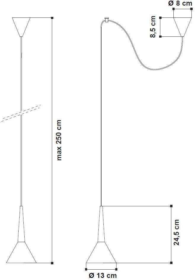 EGOLUCE Светодиодная подвесная лампа Pevera 1551  - Вид №4