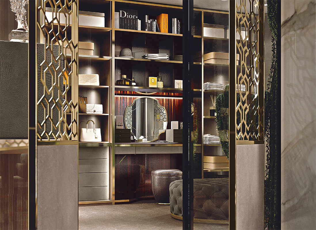 Гардеробная ATELIER LONGHI Y 510  - Вид №1