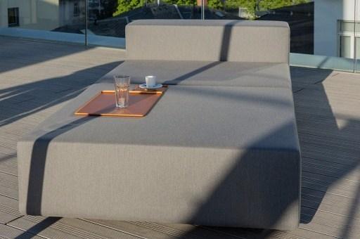 April Furniture Поднос прямоугольный из алюминия sun-id-1369602 - Вид №5