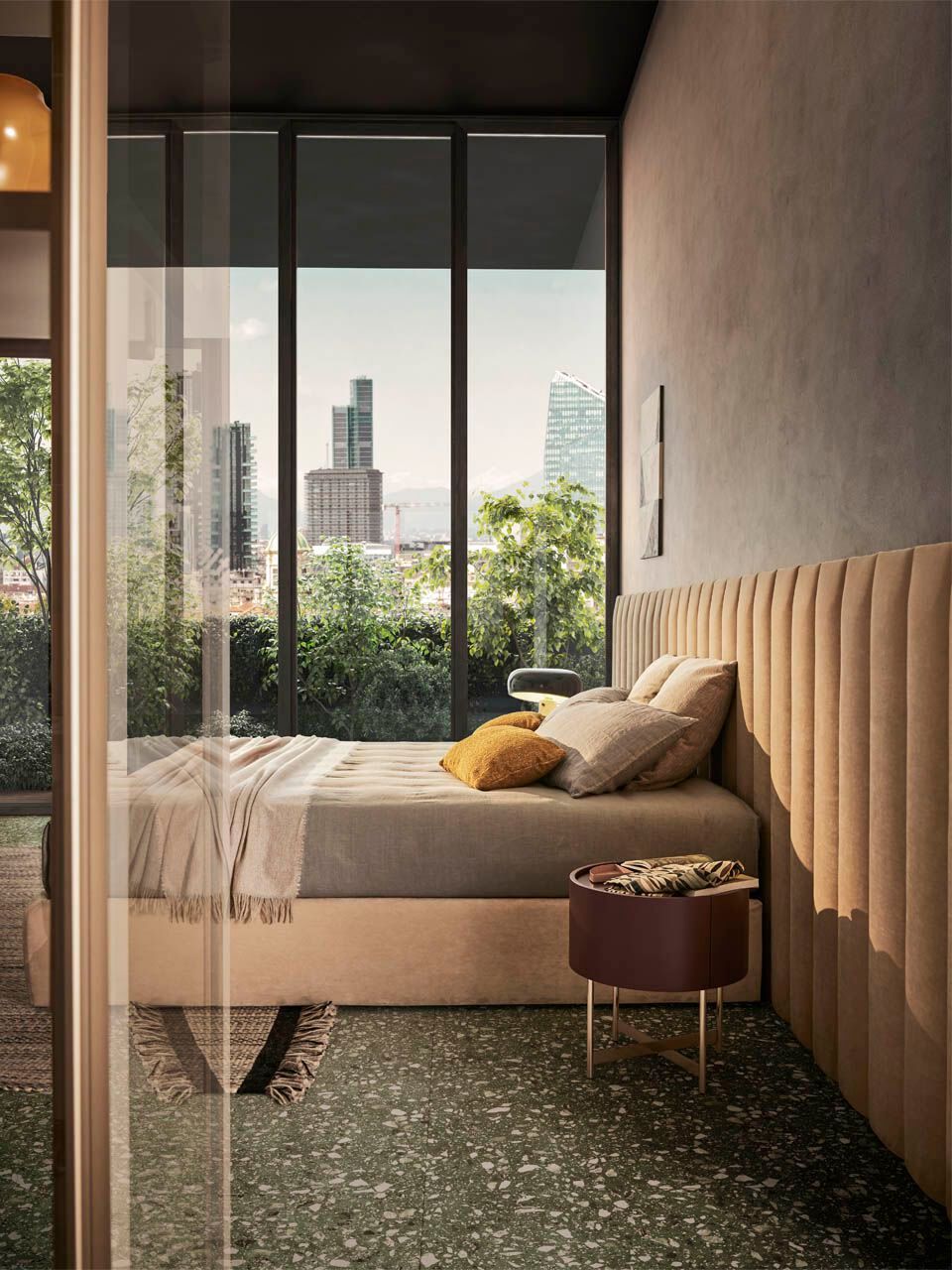 Изголовье из мягкой ткани Pianca BOISERIE SOFT ARCH-00062160 - Вид №5