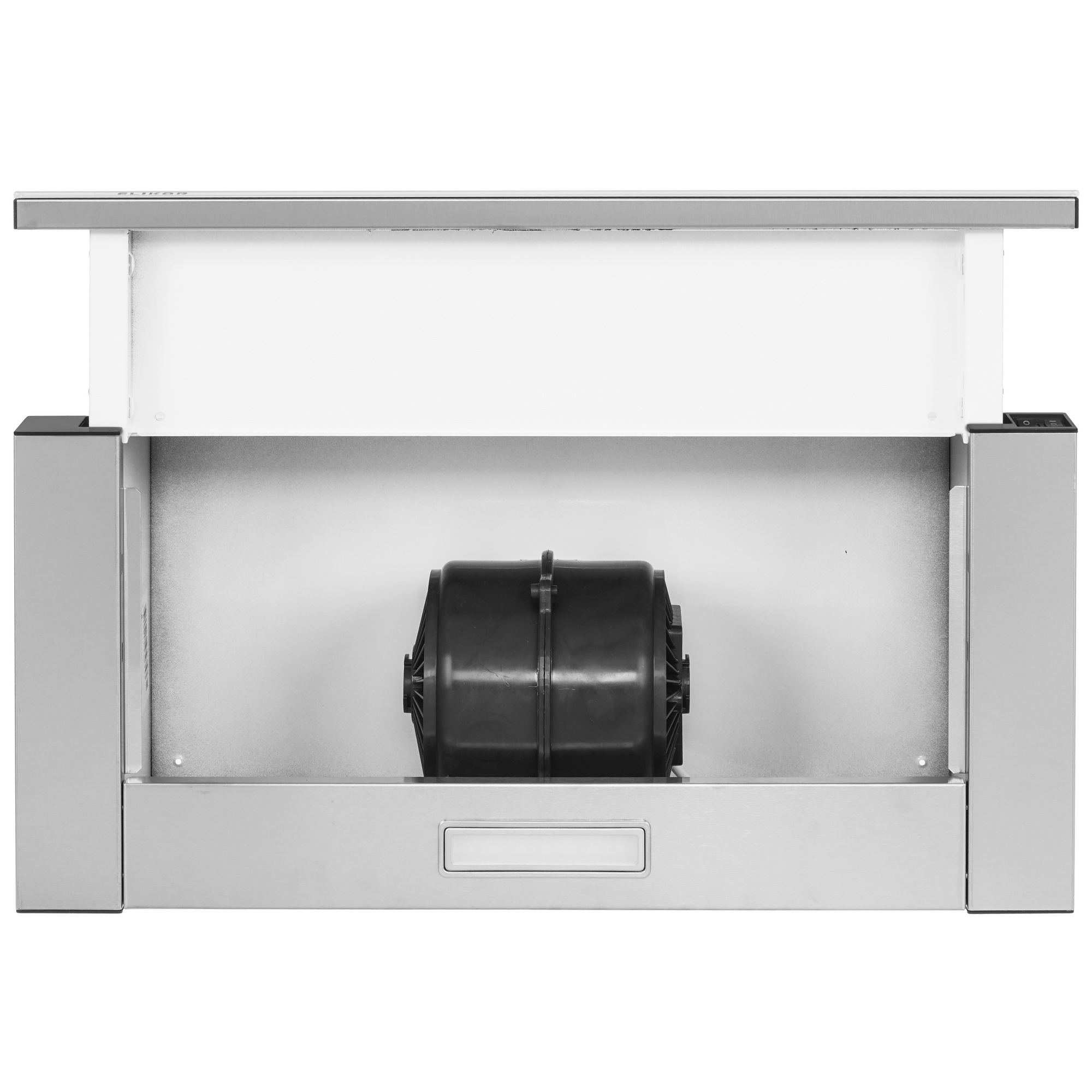 1183419 Вытяжка телескопическая ELIKOR Интегра Glass 60Н-400-В2Д серебристый/бежевый STDN-0134178 - Вид №8