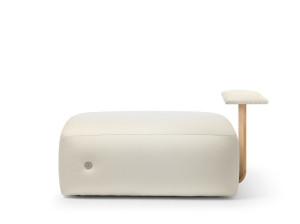 Квадратный пуф из ткани