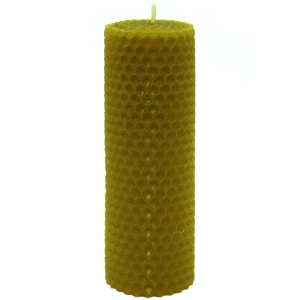 Свеча вощинная цилиндр натуральная 4x13 см