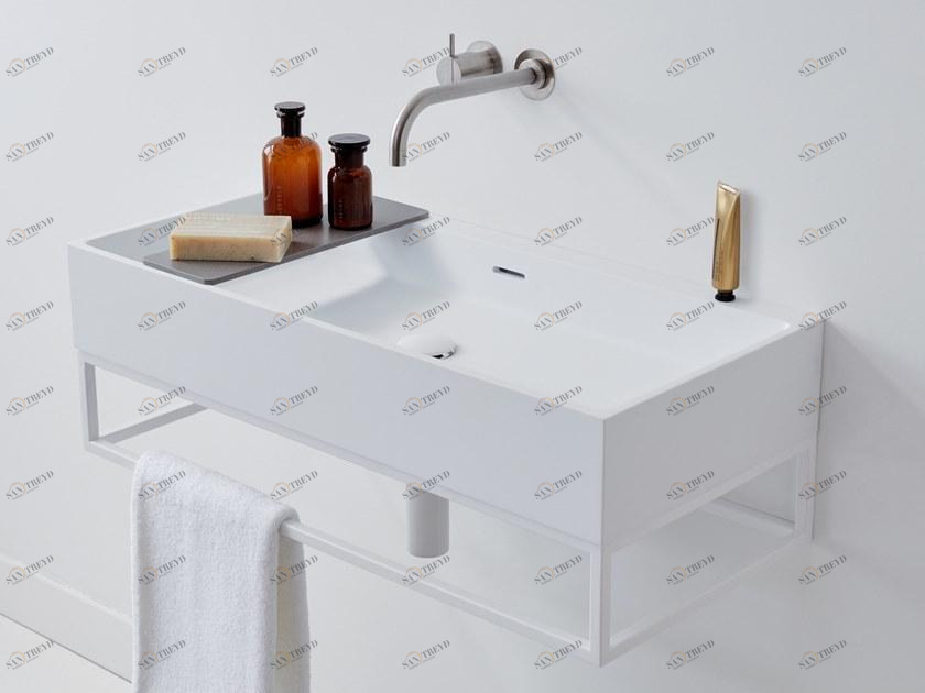 Подвесная раковина настенная овальная Not Only White SUITE белая sun-id-1516510