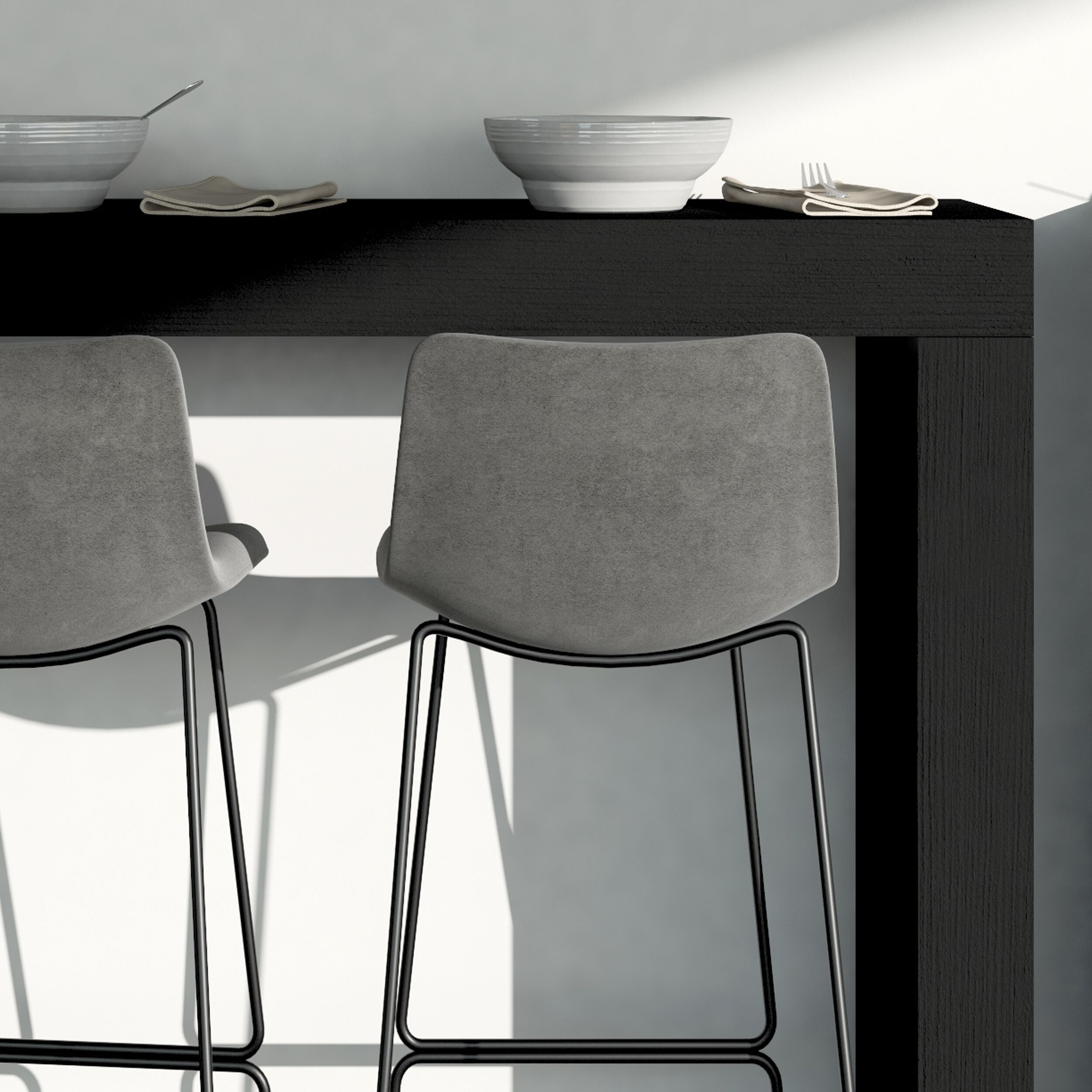 Высокий стол на полуострове в облагороженном Mobili Fiver Evolution ARCH-00029986 - Вид №20