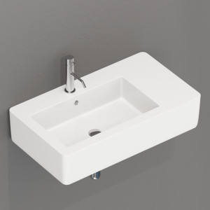 324301 Подвесная раковина настенная прямоугольная Kerasan Outlet