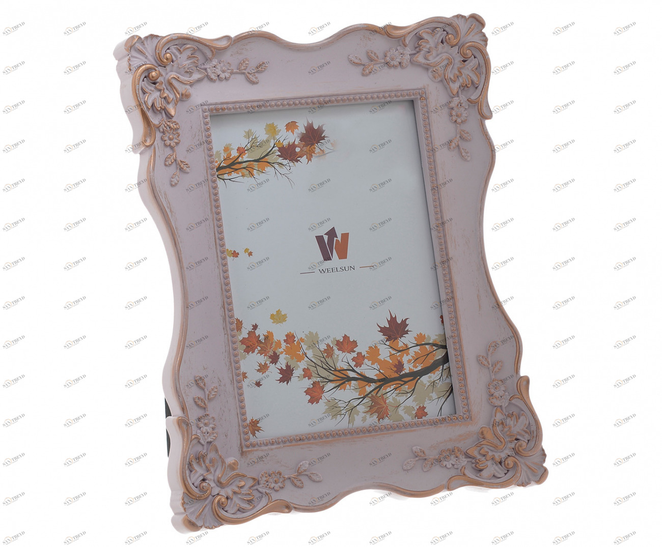 Фоторамка фигурная розового цвета TO4ROOMS  213748 Розовый 