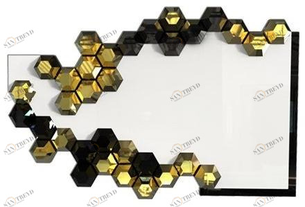 Duquesa & Malvada Настенное зеркало в раме Parkes Dmm05