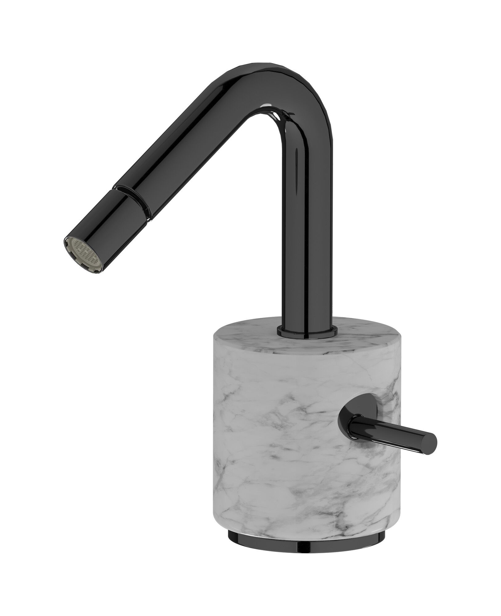 Смеситель для биде с одной ручкой из мрамора IB мрамор + мрамор Elle ARCH-00120827 - Вид №3