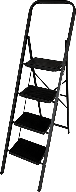 Стремянка c широкими ступенями MK 804C ALUMET 