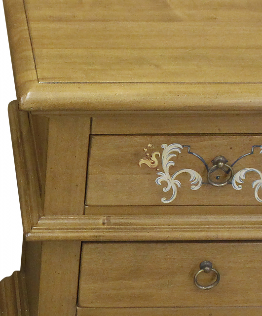 2821 Tifernoit Тумбочка с 3 ящиками, гладкая Zona Notte  - Вид №9