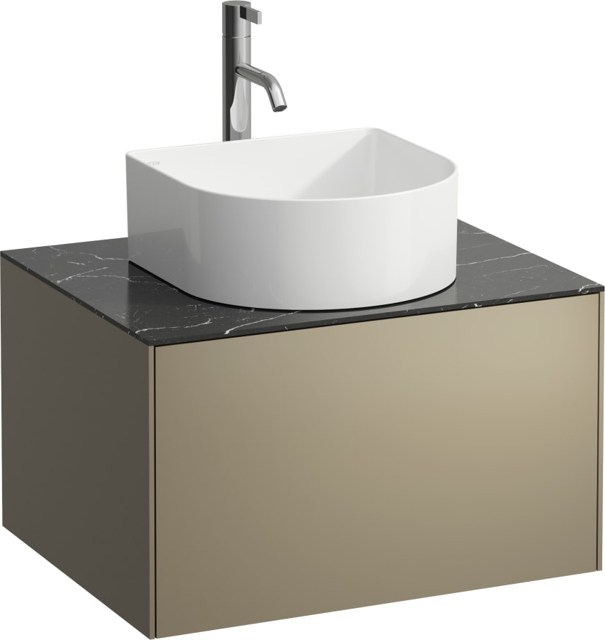 H4054050341431 Шкафчик, 1 ящик, совместим с раковиной-чашей 812340, 812341, 812342, 812343, с отверстием в центре, с отверстием под смеситель LAUFEN PRO - Вид №2