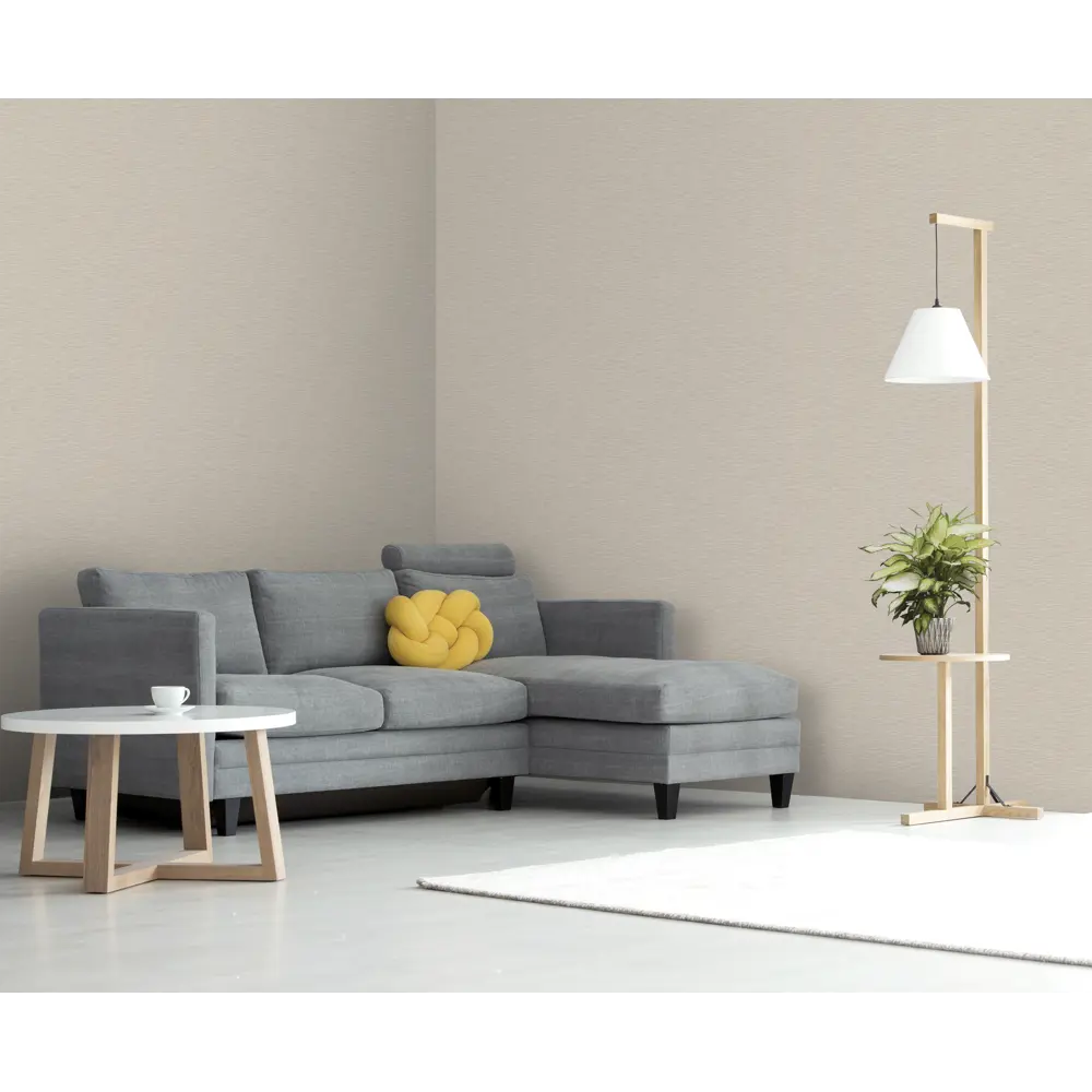 Обои флизелиновые Ateliero Billboard темно-бежевые с геометрическим рисунком 89432671 STLM-1577466 - Вид №4