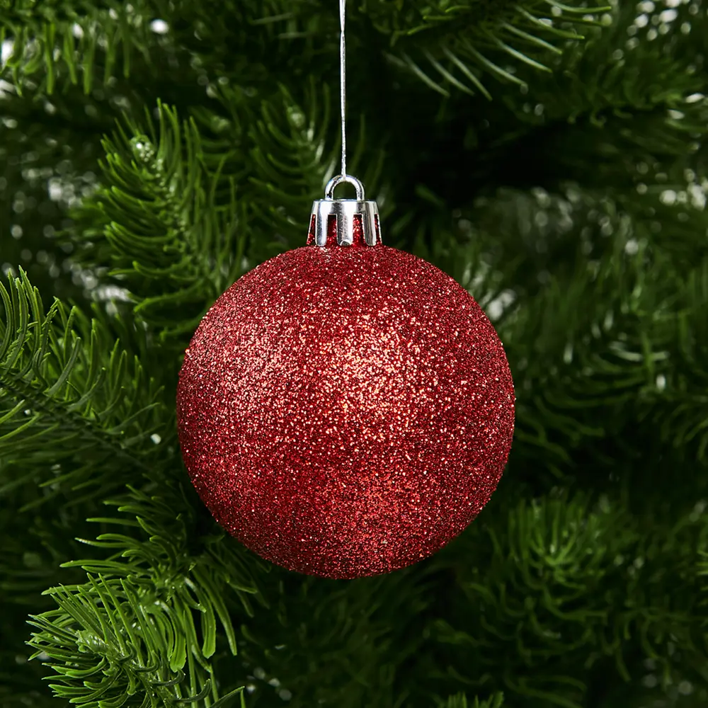 87036338 Набор новогодних шаров Christmas ø5-6 см полистирол цвет красный 25 шт. STLM-0949418 Santreyd  - Вид №8