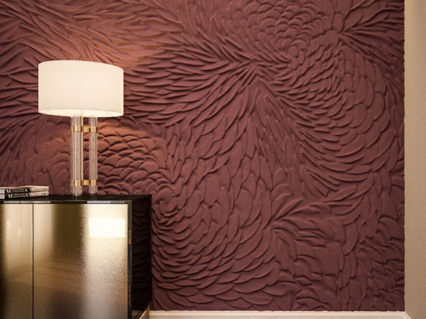 Трехмерная декоративная гипсовая панель WallDeco FALCON ARCH-00081260