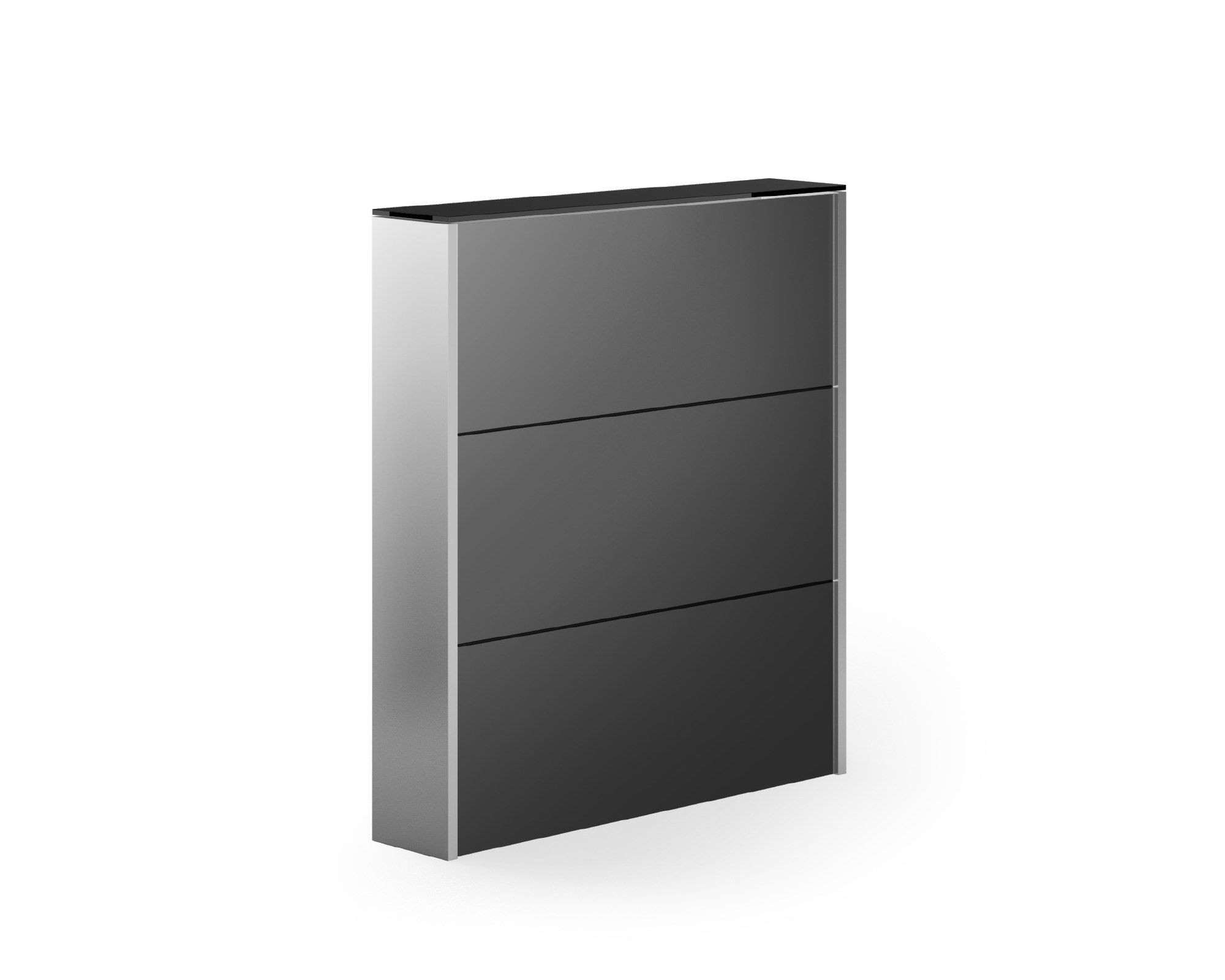 Подвесной шкаф для обуви из закаленного стекла SCHNEEWEISS interior Atlantic ARCH-00036600 - Вид №1