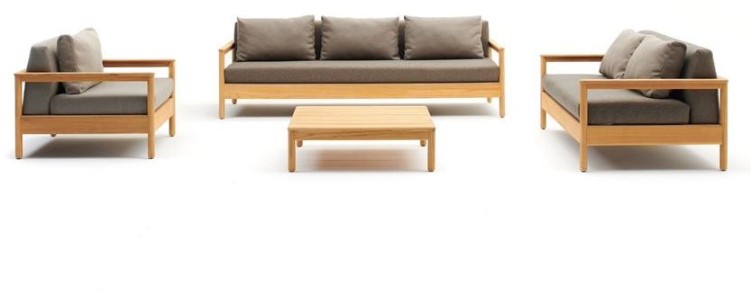 Varaschin Садовое кресло из тика с подлокотниками Bali 238p - Вид №2